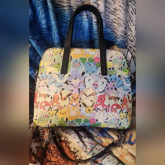 Pokemon Loungefly Satchel - Picture 2 of 5